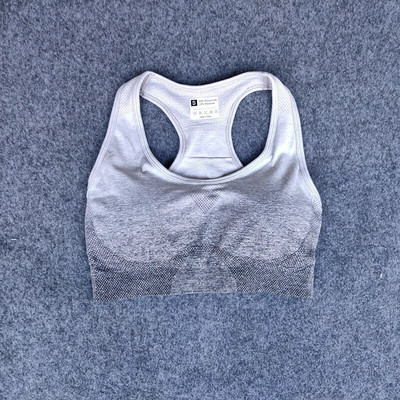 Női Ombre jóga szett Sport melltartó+varrat nélküli leggings tornatermi ruházat edzés sportruházat fitnesz sportruha magas derekú jóga nadrág futás