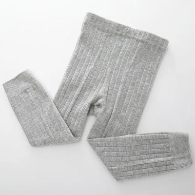 2023-as nagy népszerűségnek örvendő baba lányoknak nyújtható leggings nadrágok tavaszi és őszi tipegő gyerek kötő nadrág rózsaszín színű csecsemő harisnyanadrág