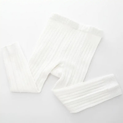 2023-as nagy népszerűségnek örvendő baba lányoknak nyújtható leggings nadrágok tavaszi és őszi tipegő gyerek kötő nadrág rózsaszín színű csecsemő harisnyanadrág