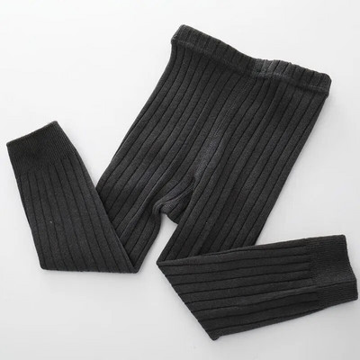 2023-as nagy népszerűségnek örvendő baba lányoknak nyújtható leggings nadrágok tavaszi és őszi tipegő gyerek kötő nadrág rózsaszín színű csecsemő harisnyanadrág