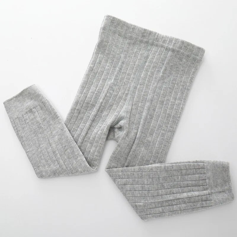 2023-as nagy népszerűségnek örvendő baba lányoknak nyújtható leggings nadrágok tavaszi és őszi tipegő gyerek kötő nadrág rózsaszín színű csecsemő harisnyanadrág