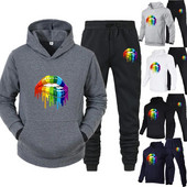 Ανδρικό Σετ Φούτερ Γυναικεία Φόρμα Ανδρικά Επώνυμα Ρούχα Φούτερ για Άντρες Ανδρικά Αθλητικά Κοστούμια Ανδρικά Παντελόνια Σετ Φούτερ