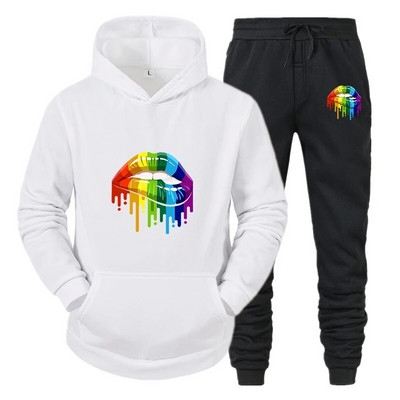 Ανδρικό Σετ Φούτερ Γυναικεία Φόρμα Ανδρικά Επώνυμα Ρούχα Φούτερ για Άντρες Ανδρικά Αθλητικά Κοστούμια Ανδρικά Παντελόνια Σετ Φούτερ