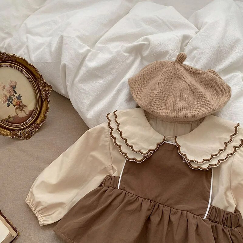 MILANCEL 2023 tavaszi új babaruha szett kisgyermek blúz és bodyk 2 db öltöny