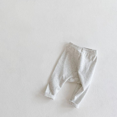 0-3T Νεογέννητο Παιδί Βρέφος Αγόρια Κοριτσίστικα Παντελόνια Χαριτωμένο γλυκό βαμβακερό Stretch παντελόνι Casual απλό παντελόνι Newborn ρούχα