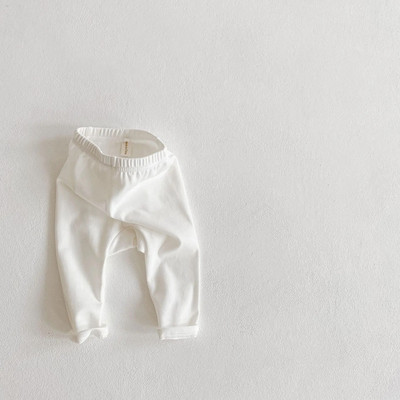 0-3T Νεογέννητο Παιδί Βρέφος Αγόρια Κοριτσίστικα Παντελόνια Χαριτωμένο γλυκό βαμβακερό Stretch παντελόνι Casual απλό παντελόνι Newborn ρούχα