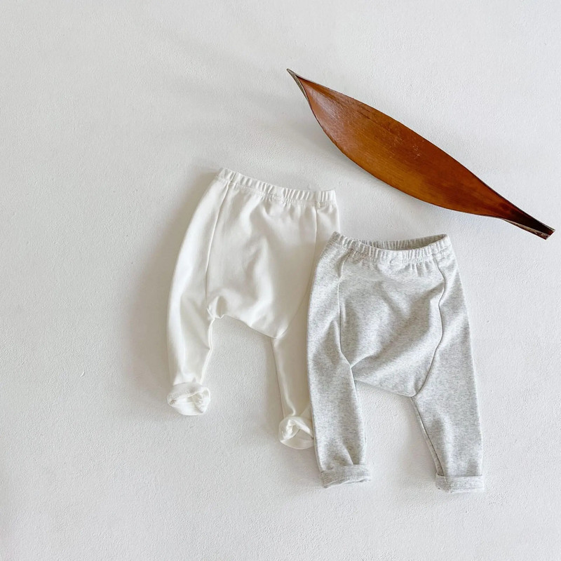 0-3T Νεογέννητο Παιδί Βρέφος Αγόρια Κοριτσίστικα Παντελόνια Χαριτωμένο γλυκό βαμβακερό Stretch παντελόνι Casual απλό παντελόνι Newborn ρούχα