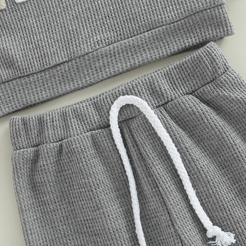 0-24M kisfiú lány ruhakészlet újszülött csecsemő őszi tavaszi ruhák szivárvány felsők nadrágok alkalmi ruhák