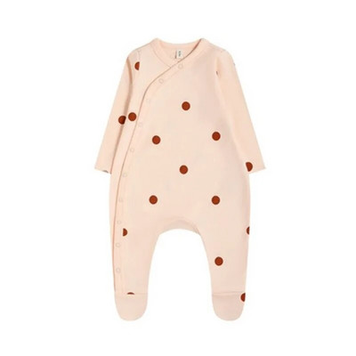 0-24M Újszülött Gyerek Baba Fiú Lány Téli Ruházat Nyomtatott Pizsama Romper Aranyos Jumpsuit Baba Organic Pamut Ruhák Fényképészeti Outfitek