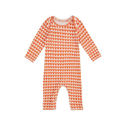 0-24M Új bron Baby Romper Fiú Lányok Hosszú ujjú Jumpsuit Újszülött Őszi Téli Pamut Outfit Aranyos Édes Babaruha