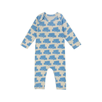 0-24M Új bron Baby Romper Fiú Lányok Hosszú ujjú Jumpsuit Újszülött Őszi Téli Pamut Outfit Aranyos Édes Babaruha
