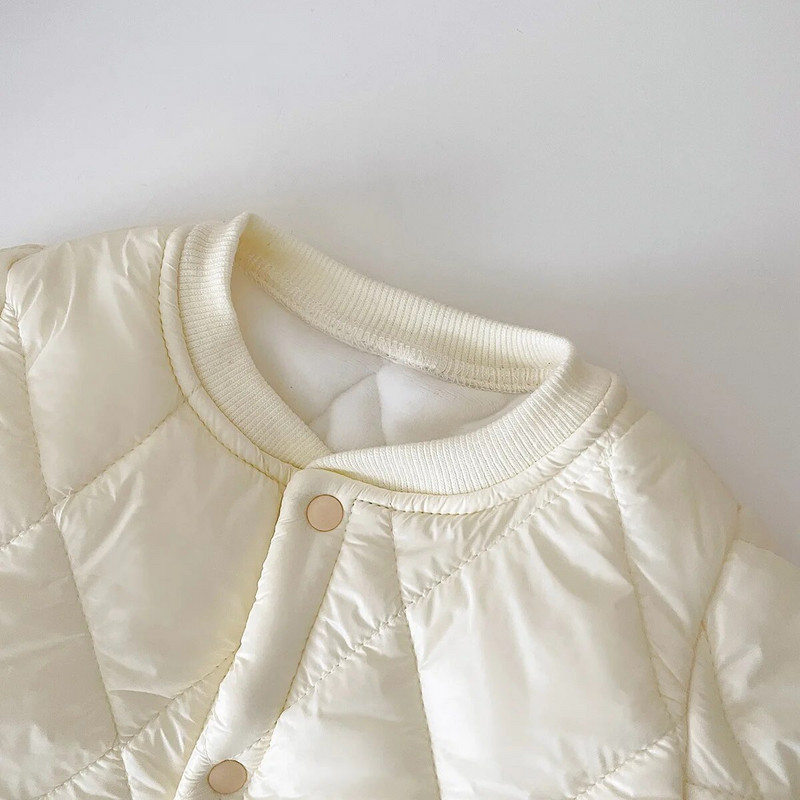 0-3T Νεογέννητα χειμωνιάτικα ενδύματα για μωρά για κοριτσάκι, παχιά βελούδινα μωρά, μακρύ μανίκι Ζεστή ολόσωμη φόρμα, χαριτωμένη νεογέννητη στολή