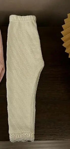 0-24 εκατ. Βρεφικά κοριτσίστικα παντελόνια δαντέλα Μαλακό αναπνεύσιμο νήπιο Βαμβακερό κολάν Καλσόν βαμβακερό Stretch Φθινόπωρο Παιδικό πλεκτό παντελόνι