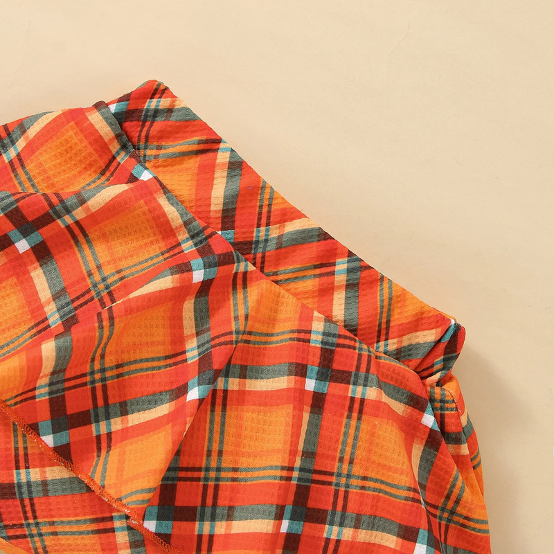 Csecsemő Tipegő Kislány Halloween ruhák Letter Romper Body Fodor Szoknyák Rövidnadrágok Fejpántos Ruhakészlet