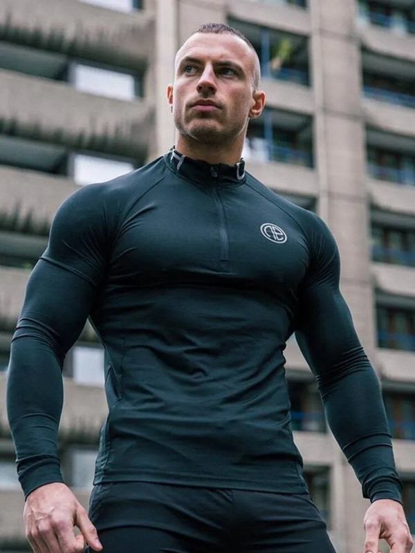 Férfi márkájú tréningruha Rash gard Kit Gyorsan száradó férfi tornaruhák Férfi Kompressziós Fehérnemű 3 részes szett Hosszú Johns