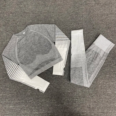 γυναικεία σετ γιόγκα ρούχα γυμναστικής Γυναικεία αθλητική στολή γυμναστικής Ρούχα για τρέξιμο τοπ για γιόγκα+ Κολάν γυναικεία κοστούμια σουτιέν γιόγκα γυμναστικής χωρίς ραφές