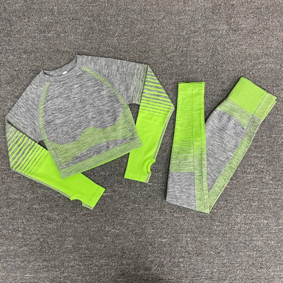 γυναικεία σετ γιόγκα ρούχα γυμναστικής Γυναικεία αθλητική στολή γυμναστικής Ρούχα για τρέξιμο τοπ για γιόγκα+ Κολάν γυναικεία κοστούμια σουτιέν γιόγκα γυμναστικής χωρίς ραφές