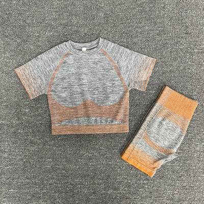 γυναικεία σετ γιόγκα ρούχα γυμναστικής Γυναικεία αθλητική στολή γυμναστικής Ρούχα για τρέξιμο τοπ για γιόγκα+ Κολάν γυναικεία κοστούμια σουτιέν γιόγκα γυμναστικής χωρίς ραφές