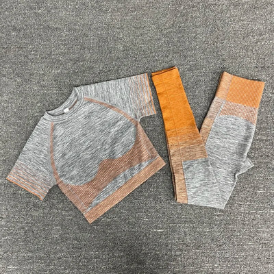 γυναικεία σετ γιόγκα ρούχα γυμναστικής Γυναικεία αθλητική στολή γυμναστικής Ρούχα για τρέξιμο τοπ για γιόγκα+ Κολάν γυναικεία κοστούμια σουτιέν γιόγκα γυμναστικής χωρίς ραφές