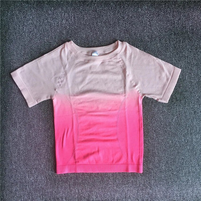 Gradient Seamless γυναικεία φόρμα γυμναστικής Γυναικεία σετ γιόγκα Ombre Push Up Προπόνηση Ρούχα γυμναστικής Ρούχα για τρέξιμο Αθλητική φόρμα