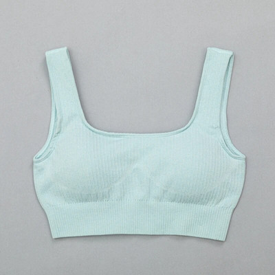 Γυναικεία αθλητικά ρούχα Ψηλόμεση Αθλητικό σουτιέν+ Κολάν Γυμναστική Ρούχα Άνευ ραφής Κοστούμι γυμναστικής ελαστικό σετ προπόνησης με επένδυση