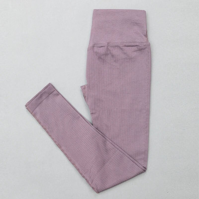 Γυναικεία αθλητικά ρούχα Ψηλόμεση Αθλητικό σουτιέν+ Κολάν Γυμναστική Ρούχα Άνευ ραφής Κοστούμι γυμναστικής ελαστικό σετ προπόνησης με επένδυση