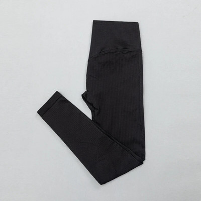 Γυναικεία αθλητικά ρούχα Ψηλόμεση Αθλητικό σουτιέν+ Κολάν Γυμναστική Ρούχα Άνευ ραφής Κοστούμι γυμναστικής ελαστικό σετ προπόνησης με επένδυση