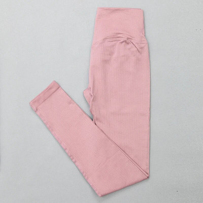 Γυναικεία αθλητικά ρούχα Ψηλόμεση Αθλητικό σουτιέν+ Κολάν Γυμναστική Ρούχα Άνευ ραφής Κοστούμι γυμναστικής ελαστικό σετ προπόνησης με επένδυση