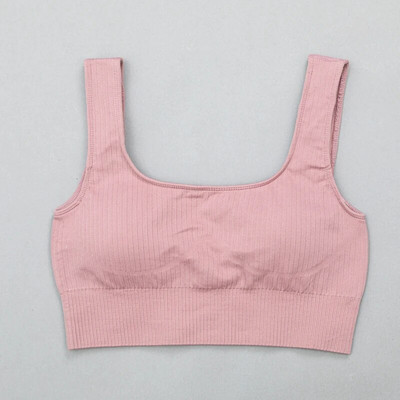 Γυναικεία αθλητικά ρούχα Ψηλόμεση Αθλητικό σουτιέν+ Κολάν Γυμναστική Ρούχα Άνευ ραφής Κοστούμι γυμναστικής ελαστικό σετ προπόνησης με επένδυση