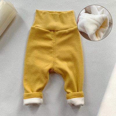 Kislányok Fiúk Magas derekú Nadrág Őszi Téli Csecsemő Kényelmes Masszív Leggings Gyerekek Hosszú nadrágok Gyerek nadrágok 0-3T
