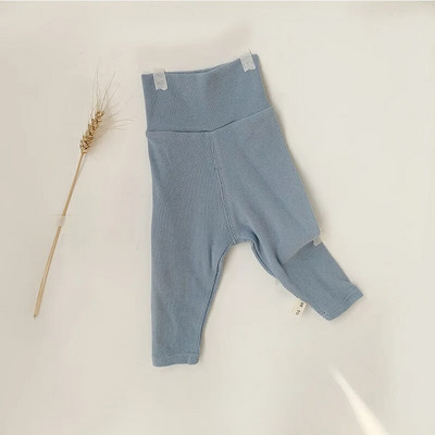 Kislányok Fiúk Magas derekú Nadrág Őszi Téli Csecsemő Kényelmes Masszív Leggings Gyerekek Hosszú nadrágok Gyerek nadrágok 0-3T