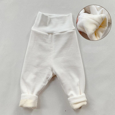 Kislányok Fiúk Magas derekú Nadrág Őszi Téli Csecsemő Kényelmes Masszív Leggings Gyerekek Hosszú nadrágok Gyerek nadrágok 0-3T