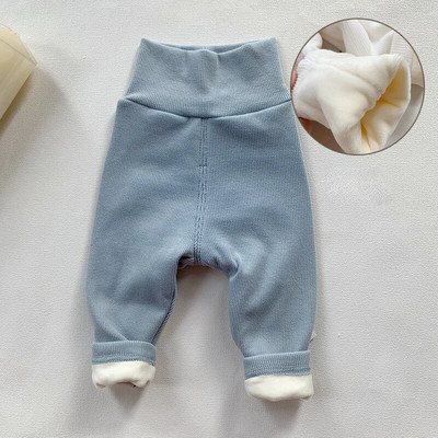 Kislányok Fiúk Magas derekú Nadrág Őszi Téli Csecsemő Kényelmes Masszív Leggings Gyerekek Hosszú nadrágok Gyerek nadrágok 0-3T
