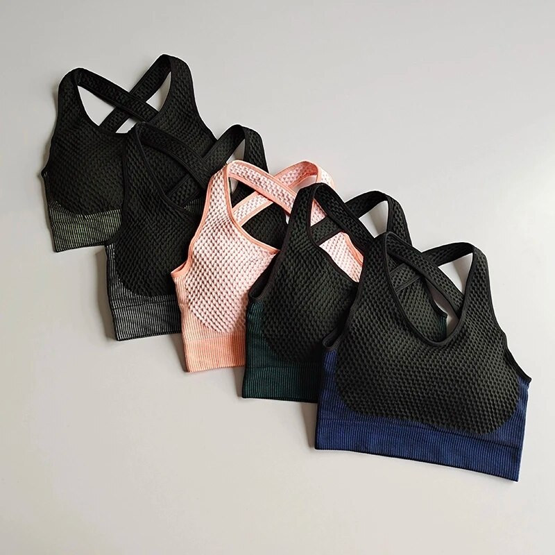 2/3 gab. Bezšuvju jogas komplekts vingrošanas zāle Fitnesa apģērbs Sieviešu jogas uzvalks sporta apģērbs Sieviešu treniņu legingi Top sporta apģērbs Treniņa tērps