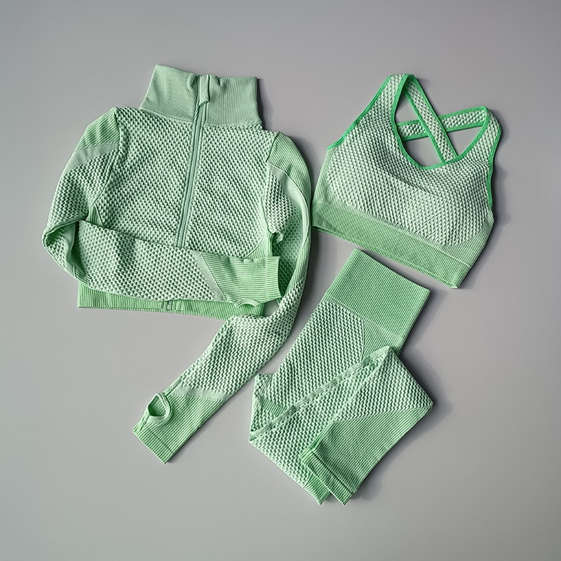 Nike fekete/zöld sport leggings  Női ruházat - Sportruházat