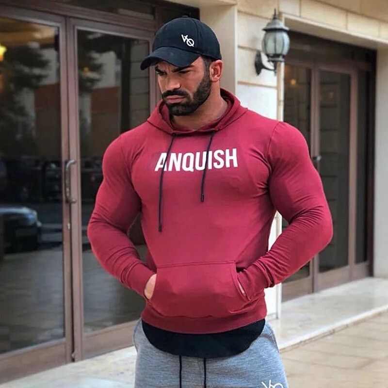 Ανδρικό κοστούμι γυμναστικής Jogger Φούτερ Αθλητικά Βαμβακερά Streetwear Casual Ανδρικά ρούχα Πουλόβερ Φούτερ και παντελόνι Σετ 2 τεμαχίων