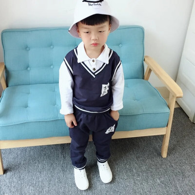 Proljetna nova sportska moda Majice dugih rukava Hlače 2 komada/komplet Dječja odjeća za djevojčice Odjeća za malu djecu Dječaci Kompleti odjeće