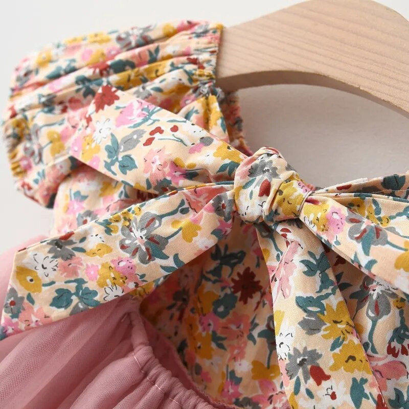 2022. gada kleita meitenēm 1. dzimšanas dienas vasaras kleita 1 gadam. Apģērbs ar īsām piedurknēm jaundzimušo ballīšu apģērbs Princese