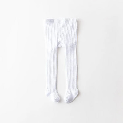 Βρεφικό καλσόν για κορίτσια Μονόχρωμο Βαμβακερό πλεκτό Βρεφικό καλσόν Νεογέννητο Φθινόπωρο Χειμώνας Παιδικά Κολάν Παιδικά Ρούχα 0-2Y