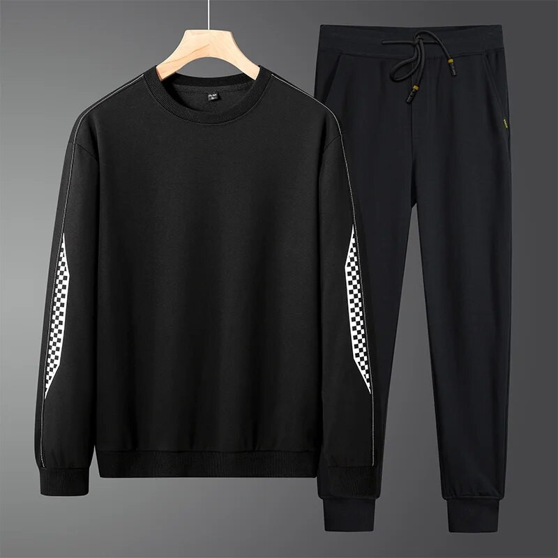 New Men Harajuku Sets Casual αθλητικές φόρμες 2023 Άνοιξη Ανδρικά αθλητικά ρούχα για τζόκινγκ Αθλητικό κοστούμι πουλόβερ+παντελόνι 2 τεμαχίων σετ ρούχων