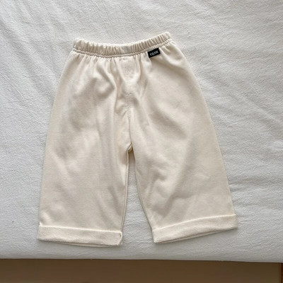 Ikdienas zīdaiņu bikses ar apakšējo daļu kokvilnas elastīgās svītrainās bikses zīdaiņu apģērbi bērniem mazuļu zēnu meiteņu apģērbi