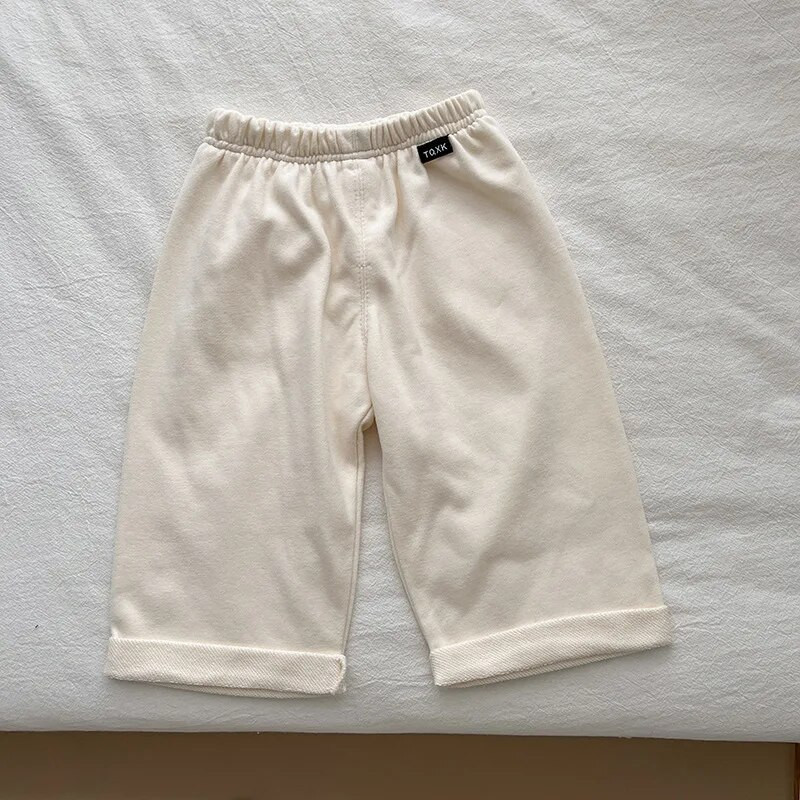 Ikdienas zīdaiņu bikses ar apakšējo daļu kokvilnas elastīgās svītrainās bikses zīdaiņu apģērbi bērniem mazuļu zēnu meiteņu apģērbi