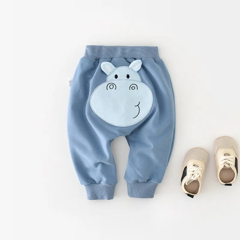 Φθινοπωρινό μωρό παντελόνι κινουμένων σχεδίων Loose παντελόνι παντελόνι για παιδιά και κορίτσια, αγόρια και κορίτσια, αθλητικά παντελόνια