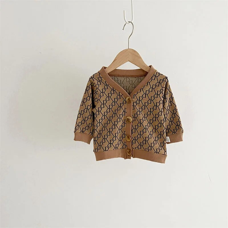 MILANCEL őszi divatos, khaki színű ruhák kislányoknak és fiúknak, totyogó mackóruha