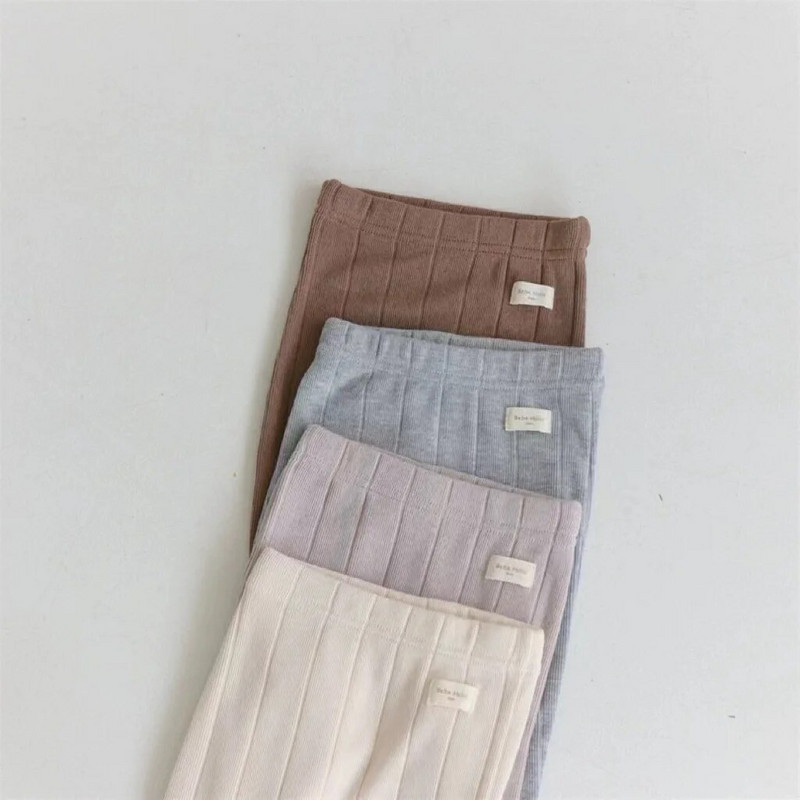 2023. gada rudens, jauna mazuļa cietas zeķbikses, kokvilnas, mazuļu meitenes, kokvilnas legingi zīdaiņu bikses, jaukas bērnu drēbes