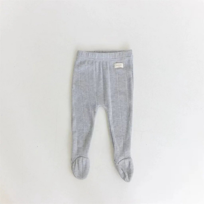 2023. gada rudens, jauna mazuļa cietas zeķbikses, kokvilnas, mazuļu meitenes, kokvilnas legingi zīdaiņu bikses, jaukas bērnu drēbes