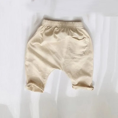 Babanadrágok Nyári karcsú nadrágok Újszülött Fiú Stretch Nadrágok Tipegő Fiúk Lányruhák Egyszínű csecsemőruházat gyerekeknek