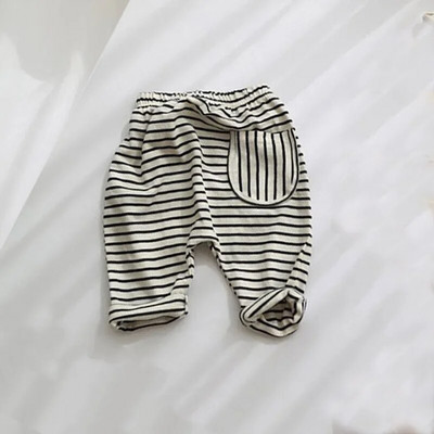 Babanadrágok Nyári karcsú nadrágok Újszülött Fiú Stretch Nadrágok Tipegő Fiúk Lányruhák Egyszínű csecsemőruházat gyerekeknek