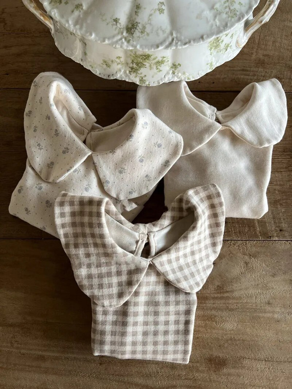 2023 Φθινόπωρο καινούργιο μωρό μακρυμάνικο μπλουζάκι για κορίτσια μπλούζα πέτο Παιδικά καρό πουκάμισα Βρεφικά λουλουδάτα μπλουζάκια μασίφ παιδικό πουκάμισο με κάτω