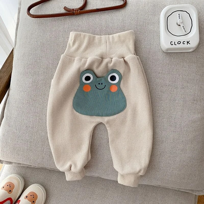 2023 Φθινόπωρο μωρό PP παντελόνι 0-2 ετών Νεογέννητο αγόρι κορίτσι ψηλόμεσο καρτούν παντελόνι χαρέμι Φαρδύ κάτω ριγέ ρούχα Ρούχα